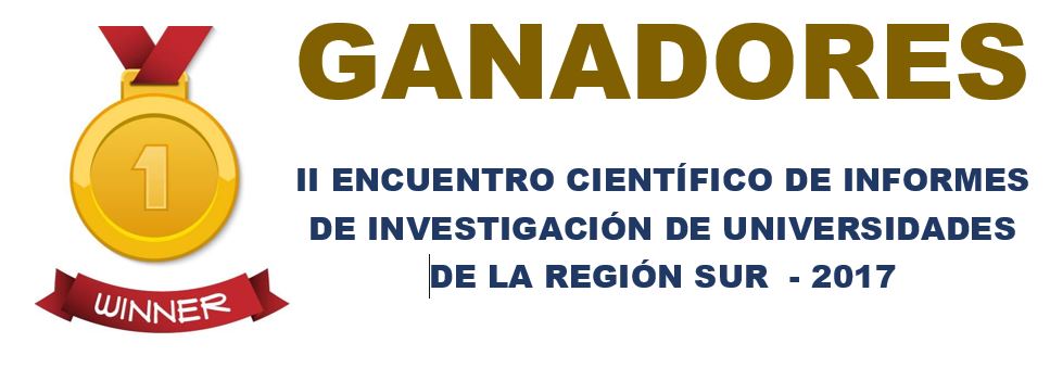 Resultados del II Encuentro Científico de Informes de Investigación de Universidades de la Región Sur 2017