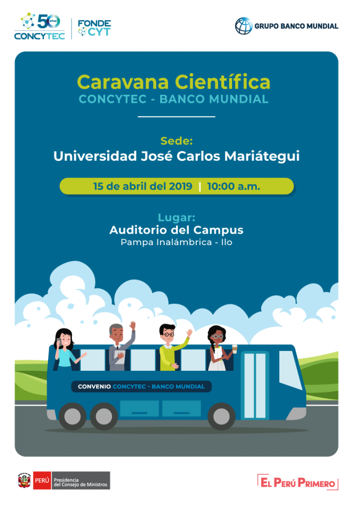 CARAVANA CIENTÍFICA CONCYTEC 2019 -VISITA REGIONES