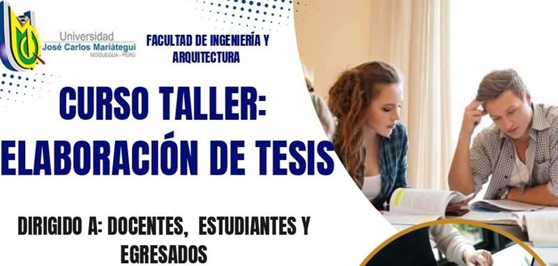 CURSO TALLER: ELABORACIÓN DE TESIS