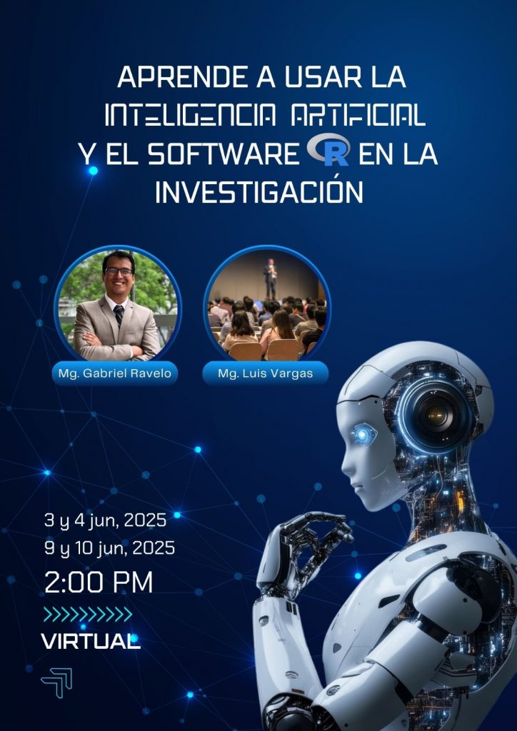 Capacitación Virtual: “Aprende a usar la Inteligencia Artificial y el Software R en la Investigación”